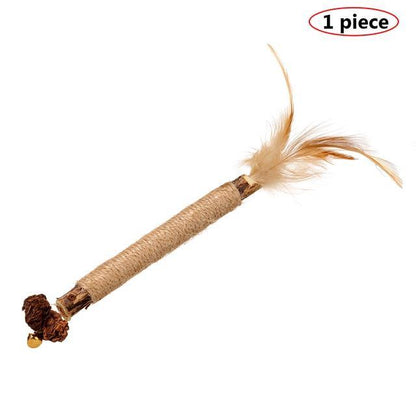 HATUTI Natural Silvervine Stick Cat Chew Toy - Hatuti