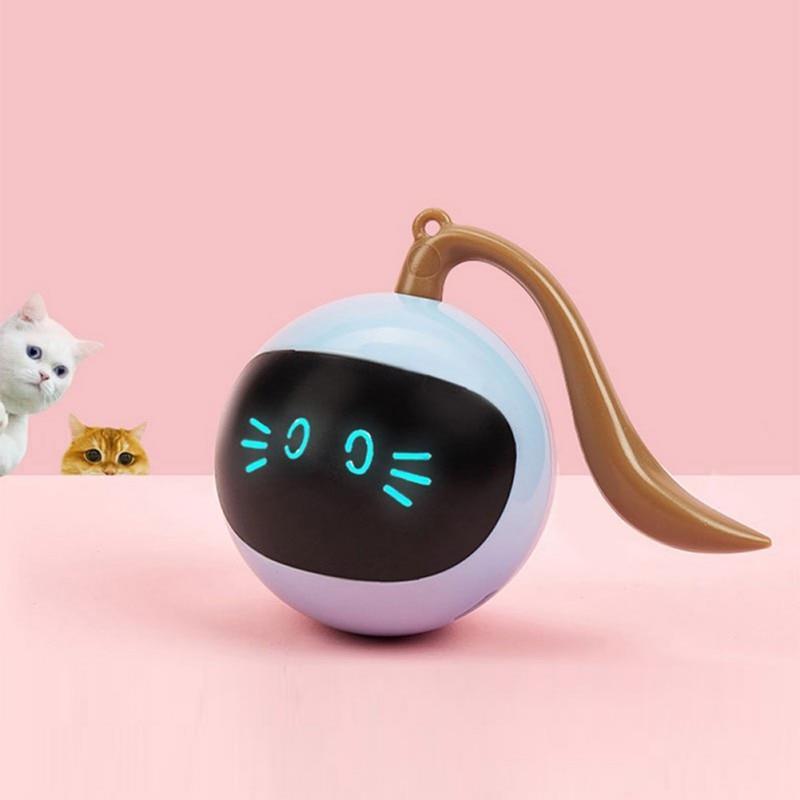 Interactive Self-Rolling Ball Cat Toy - Hatuti