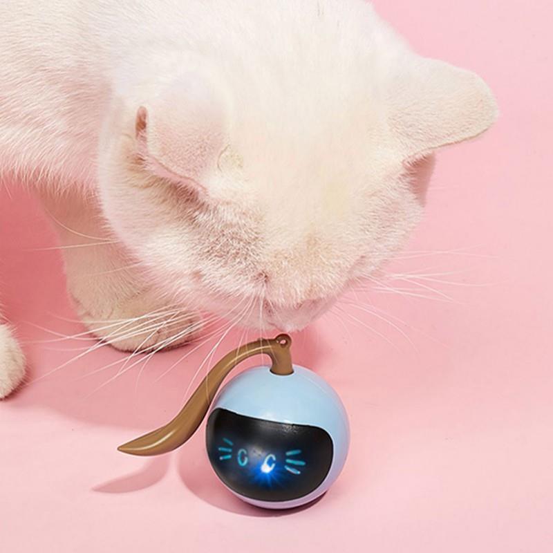 Interactive Self-Rolling Ball Cat Toy - Hatuti