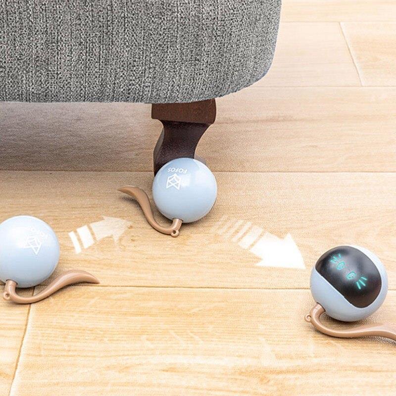 Interactive Self-Rolling Ball Cat Toy - Hatuti