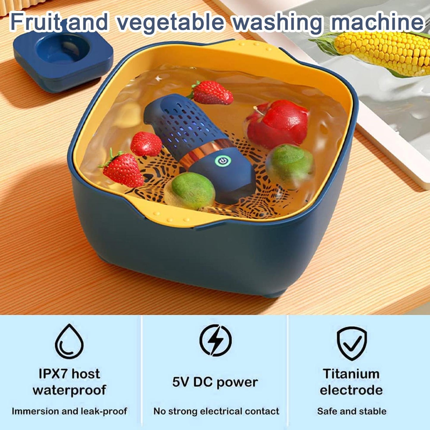 Wireless Fruit Vegetable Purifier - Hatuti