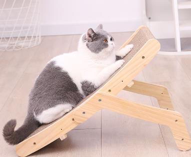 Wooden Cat Scratch Bed - Hatuti